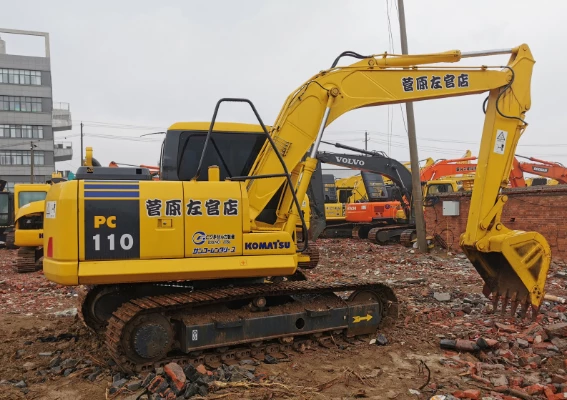 High-Performance Second-Hand PC110 Hydraulic Excavator with Simple Operation