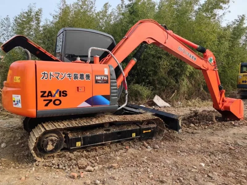 Gebrauchter Hitachi ZX70 Minibagger zu verkaufen – günstig und zuverlässig