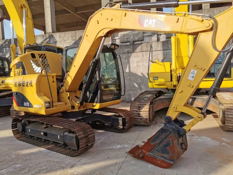 Excavadora Caterpillar 307E usada de alta calidad para minería, maquinaria pesada de segunda mano