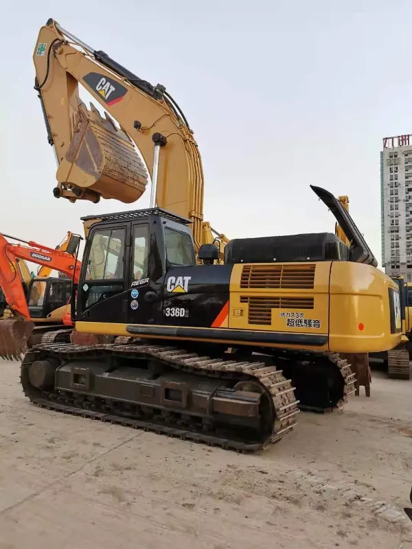 Used Caterpillar 336D Crawler Excavator for Sale – High-Quality Second-Hand Construction Equipment