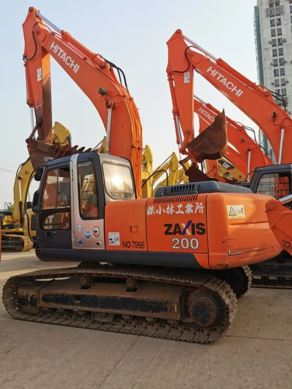 Pre-Owned Hitachi ZX200 Hydraulic Excavator for Sale