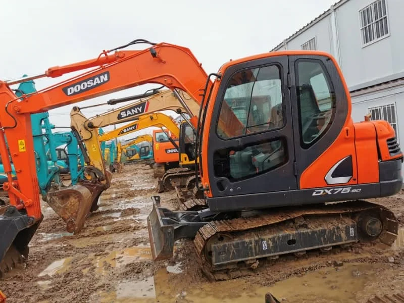 Great Deals on Reliable and Durable Used Doosan DX75 Excavators