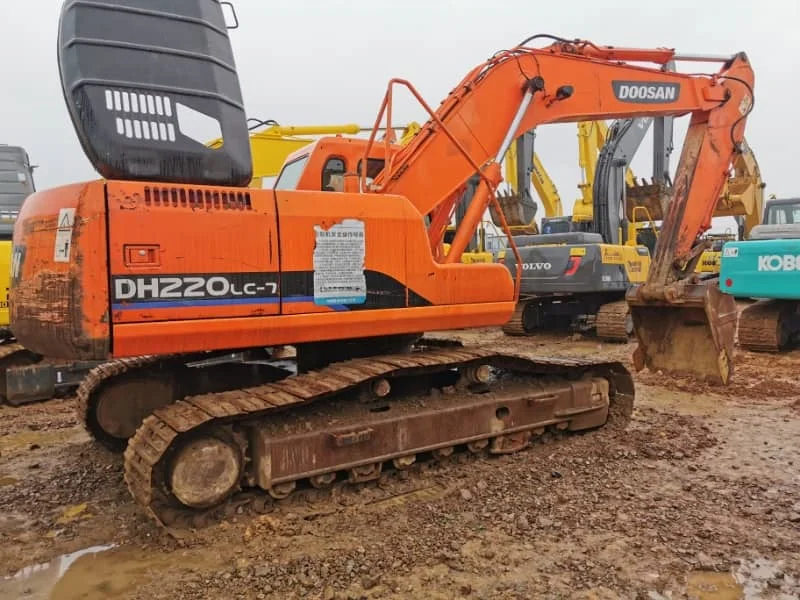 Affordable Used Doosan DH220 Excavator for Sale – Great Deals