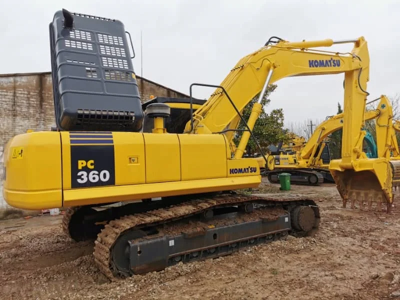 Excavadora de orugas Komatsu PC360 usada de alta calidad en venta – Modelo 99%, nuevo, fabricado en Japón.