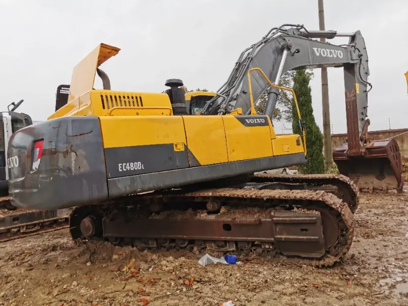 High-Quality 95% New Used Volvo EC480DL Excavator for Sale
