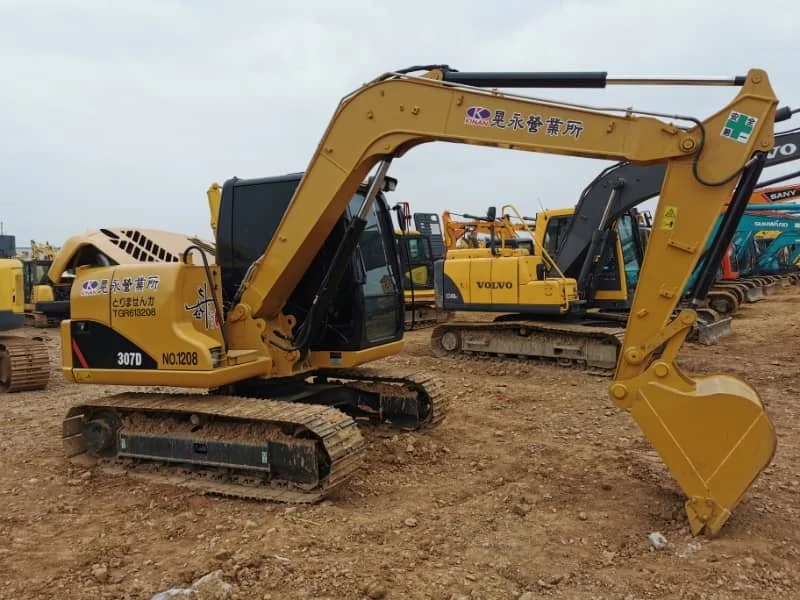 High-Quality 90% New Japan Used Caterpillar 307 Crawler Excavator for Sale