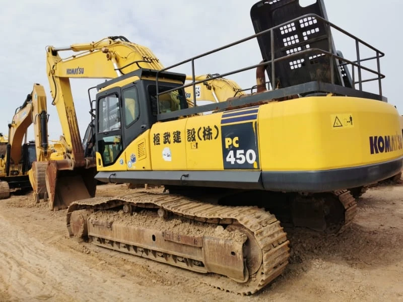 Used Komatsu PC450 Crawler Excavator – Reliable Hydraulic Machine