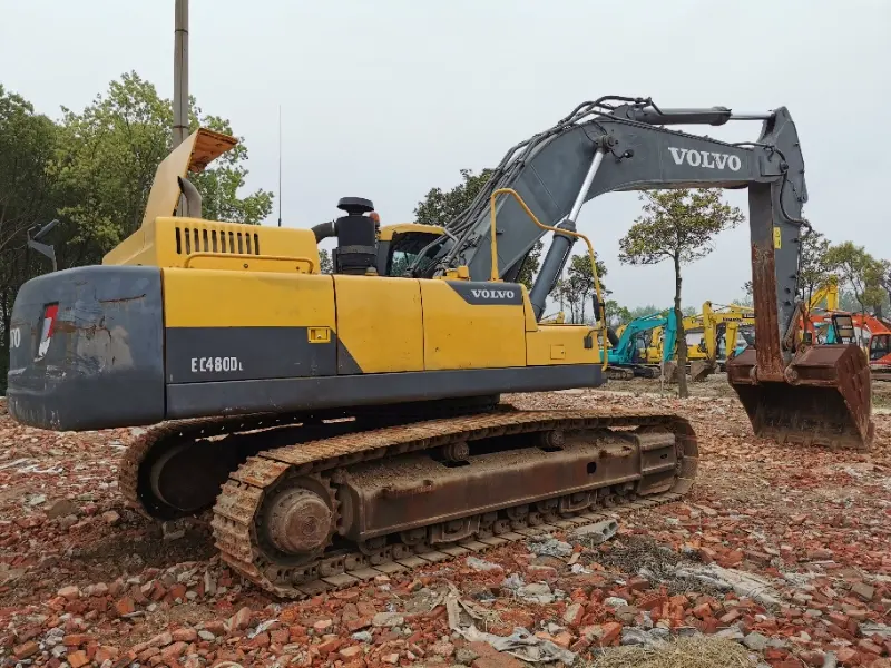 High-Quality 95% New Used Volvo EC480Dl Excavator for Sale