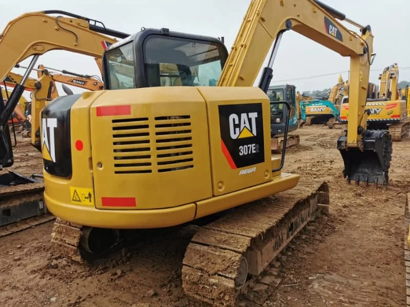 Hochwertiger gebrauchter Caterpillar Cat 307 Mittelklassebagger (Baujahr 2022) zu verkaufen