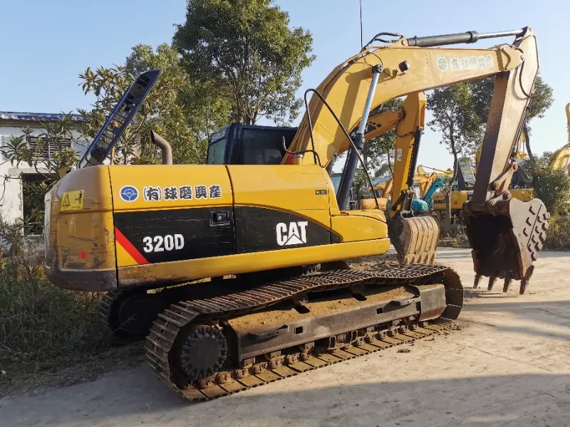 Second-Hand Caterpillar Cat320 Excavator for Sale – Used Construction Equipment in Good Condition