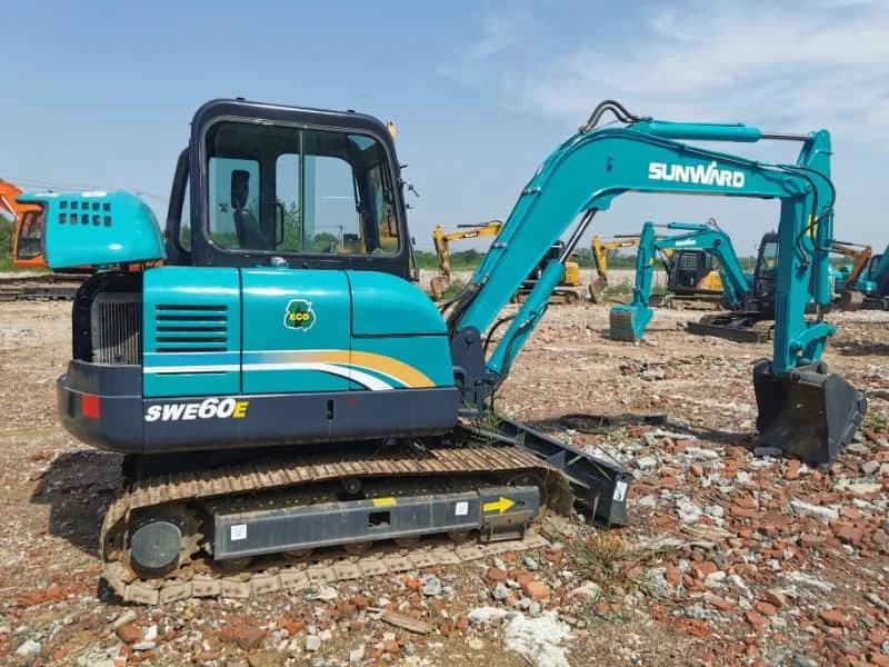 Affordable Used Sunward 60E Crawler Excavator in Great Condition