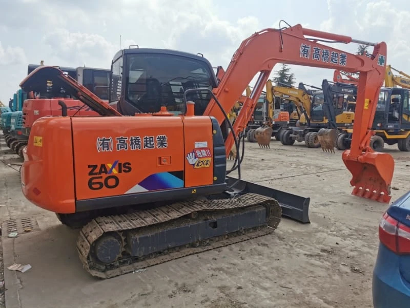 Used Hitachi ZX60 Excavator for Sale, 90% New, Hydraulic System, Japan Made