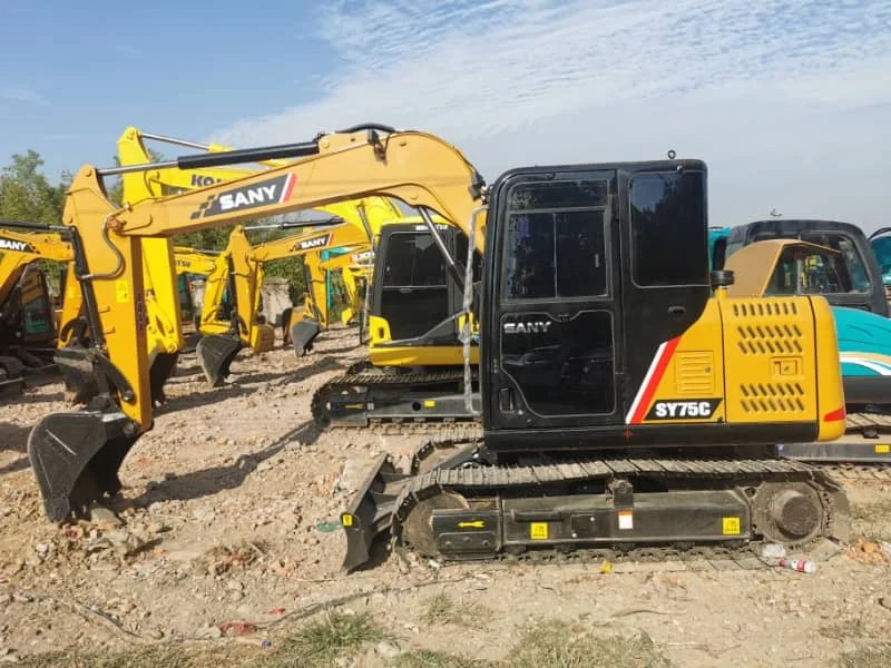 Kaufen Sie gebrauchte Sany SY75C Raupenbagger in gutem Zustand