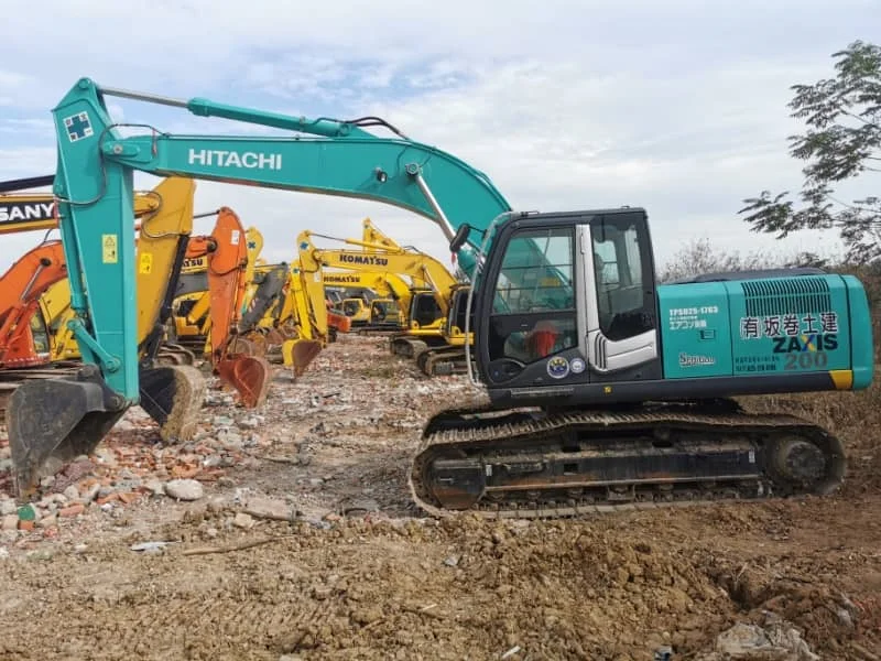 Pre-owned Hitachi ZX200 Excavator for Sale – Reliable Second-hand Construction Equipment
