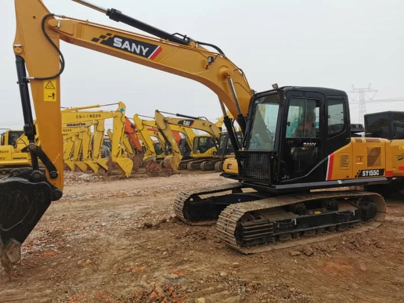 Affordable Used Sany 155 Crawler Excavator in Great Condition for Sale