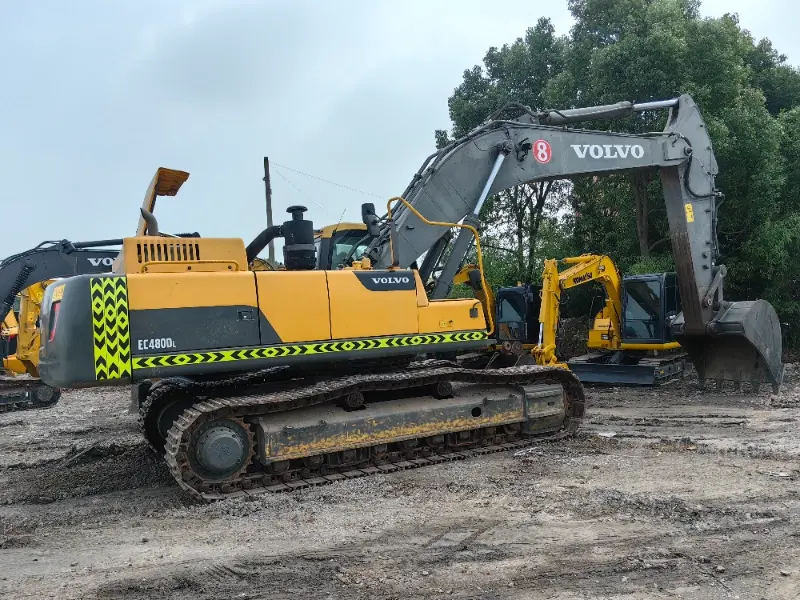 95% New Used Volvo EC480DL Excavator in Excellent Condition