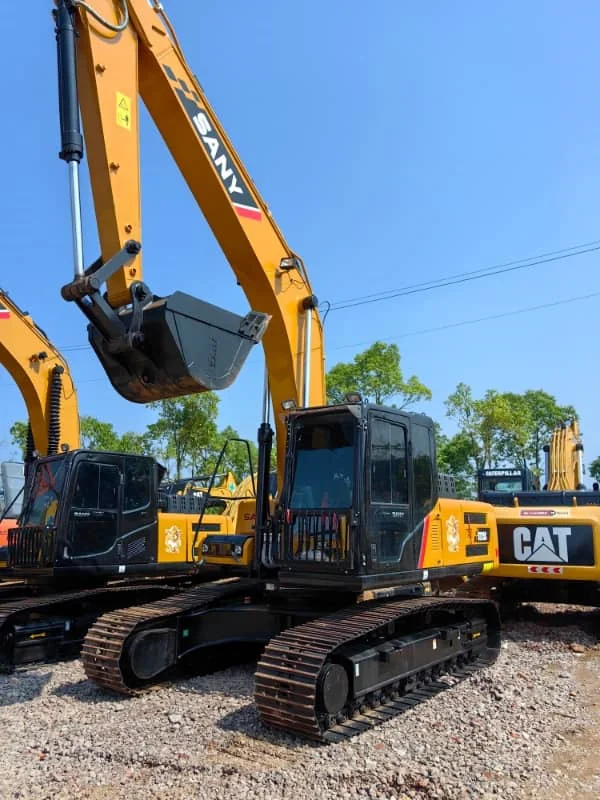 Excavadora de cadenas Sany 215 usada de alta calidad en excelentes condiciones