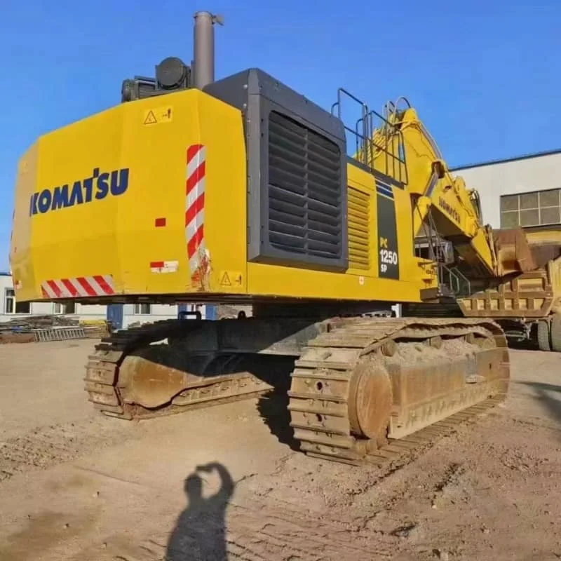 Used Komatsu PC1250 125-ton Hydraulic Excavator for Sale – Super Large Second-Hand Machinery