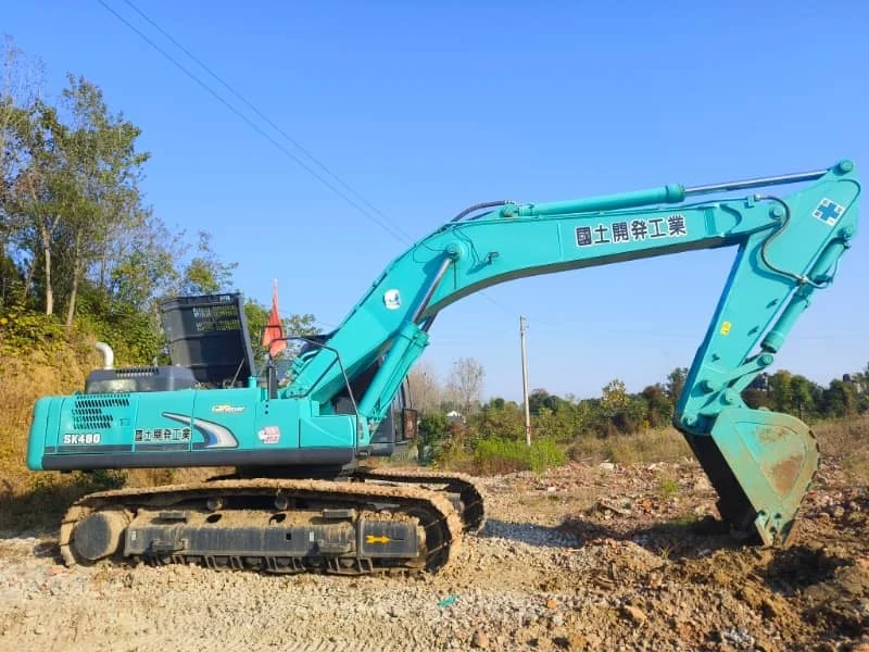 Reliable Used Kobelco SK480 Excavator, 95% New and Well-Maintained