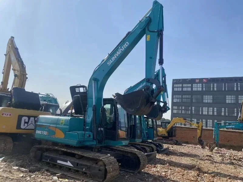 Affordable Used Sunward 150E Crawler Excavator in Excellent Condition