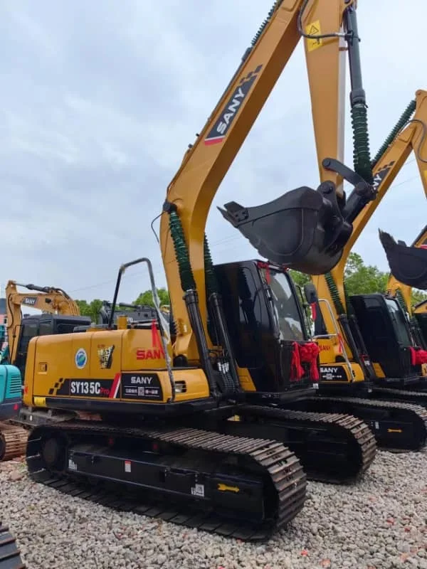 Affordable Pre-Owned Sany SY135C Crawler Excavator for Sale