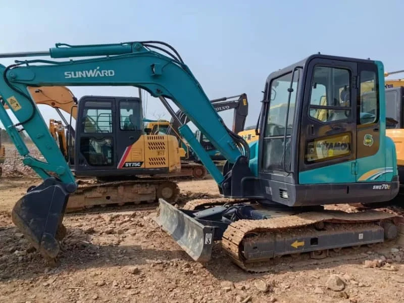 Affordable Pre-Owned Sunward 70E Crawler Excavator in Great Condition