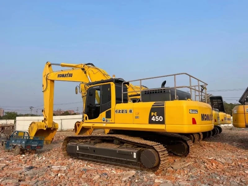 Pre-owned Komatsu PC450 Crawler Excavator for Sale – Large Heavy Duty Equipment