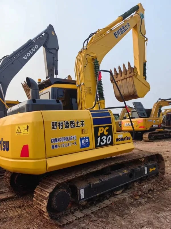 Top-Condition Used Komatsu PC130 Hydraulic Crawler Excavator for Sale