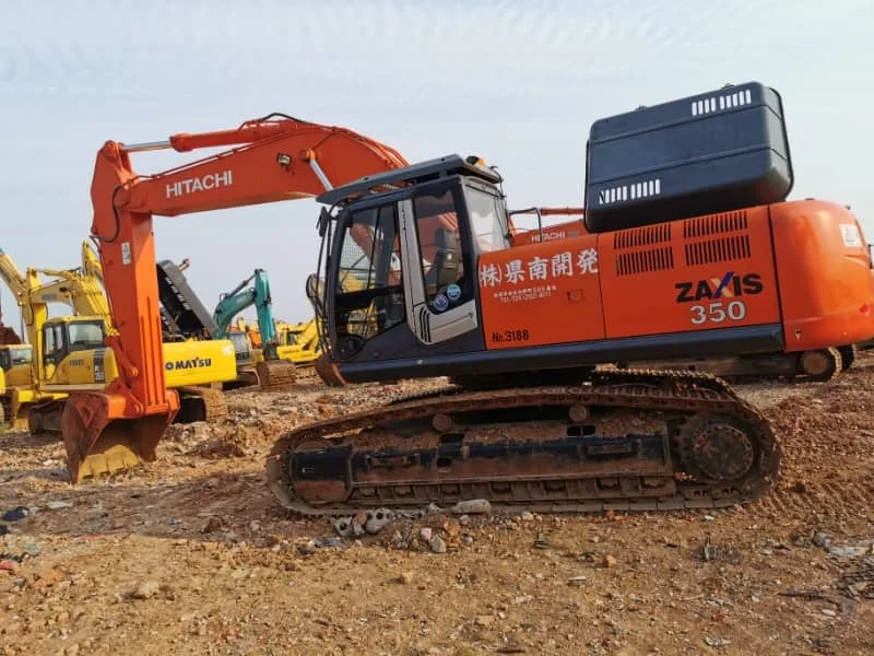 Excellent Condition Pre-owned Hitachi ZX350 Crawler Excavator for Sale