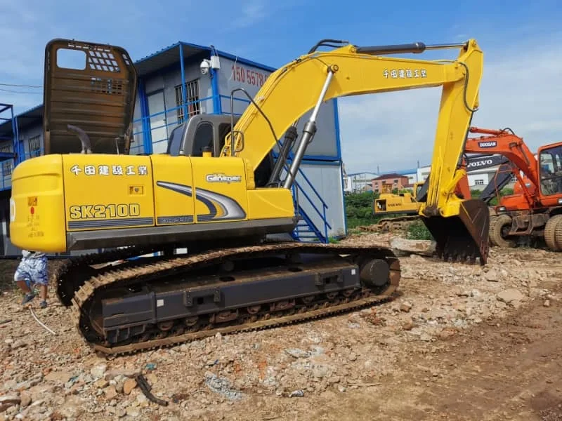 Pre-owned Kobelco SK210 Excavator from Japan in Excellent Condition