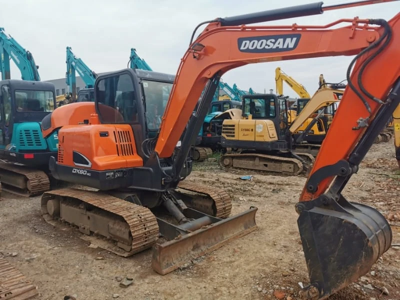 Top-Rated Used DX60 Excavator for Sale at Competitive Prices