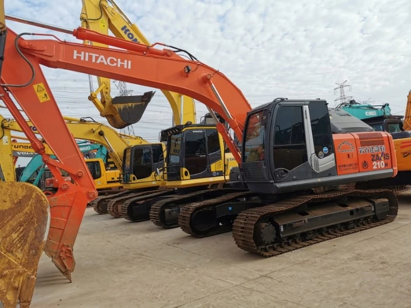 Used Hitachi ZX210 21T Japanese Excavator in Excellent Condition