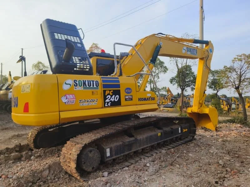Excavadora Komatsu PC240 usada a la venta | Equipo hidráulico de funcionamiento estable