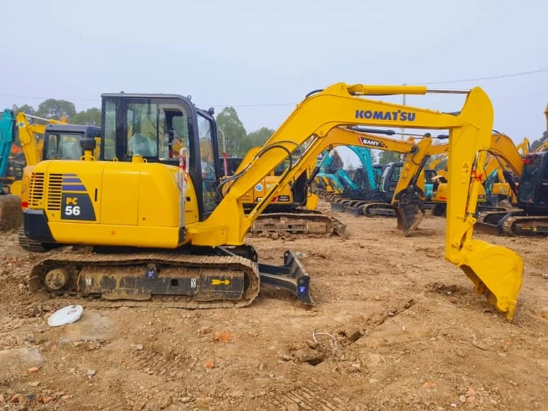 Gebrauchter 2022 Komatsu PC56 Hydraulik-Raupenbagger zu verkaufen | Gebrauchtbagger