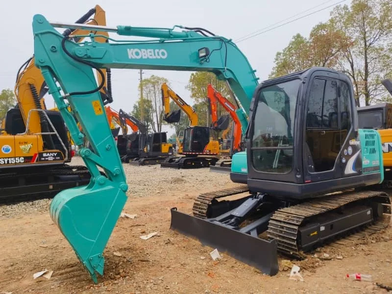 حفارة كوبيلكو SK75 صغيرة مستعملة للبيع | حفار هيدروليكي مستعمل