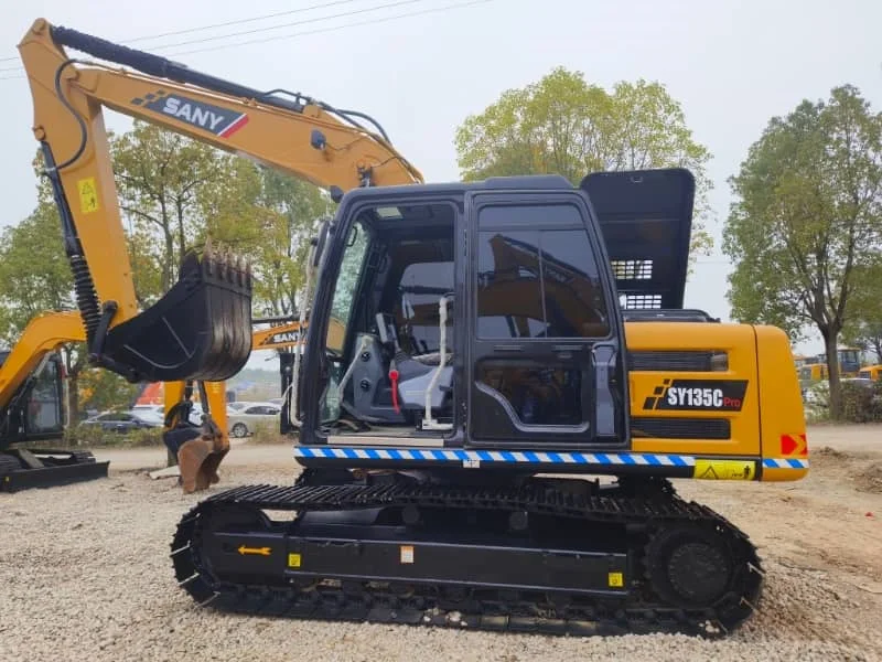 Buy Used Sany SY135C Crawler Excavator in Good Condition