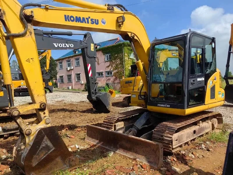 Miniexcavadora Komatsu PC70 usada de Japón en excelentes condiciones