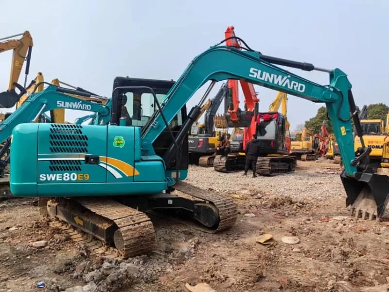 Used Sunward 80 Excavator – High-Quality, Multifunctional & Affordable