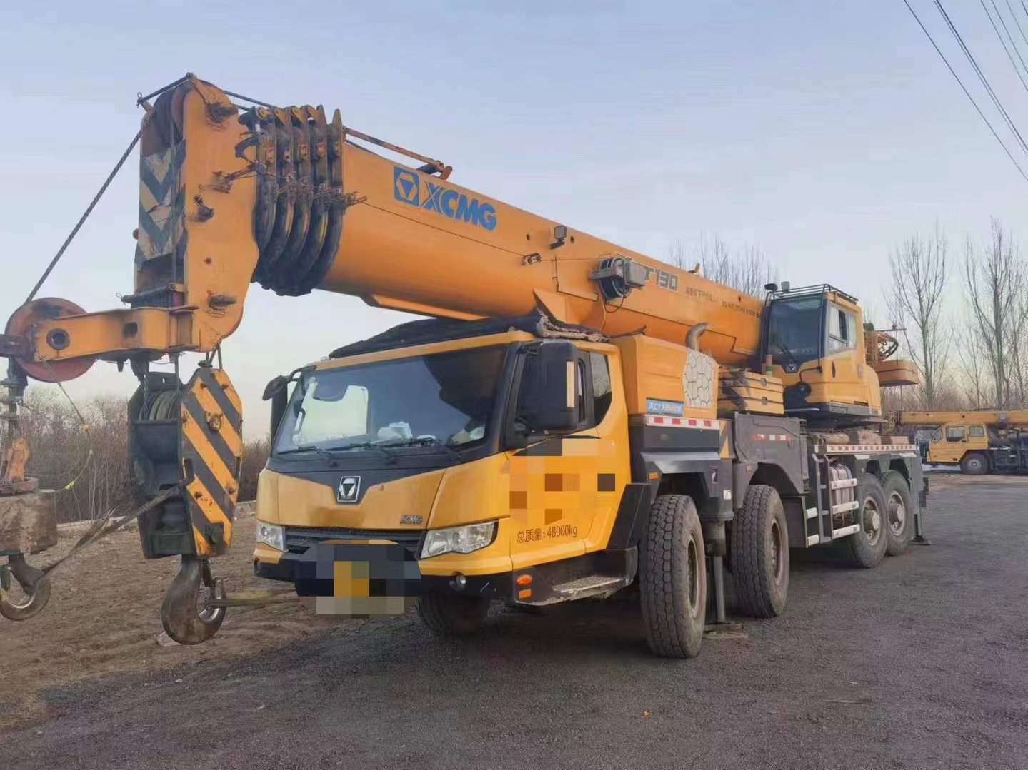 Pre-Owned XCMG XCT80L6 Crane for Sale in Excellent Condition