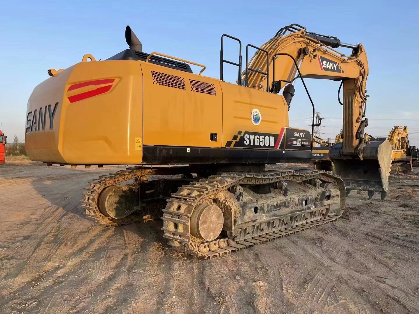 Affordable Used Sany SY650 Crawler Excavator in Great Condition
